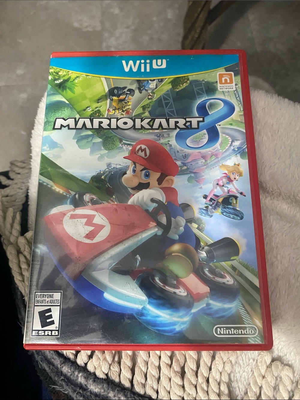 Nintendo Mario Kart 8 Wii U - Red Case